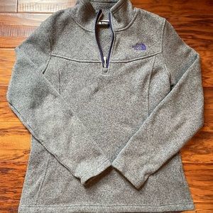 North Face quarter zip pullover